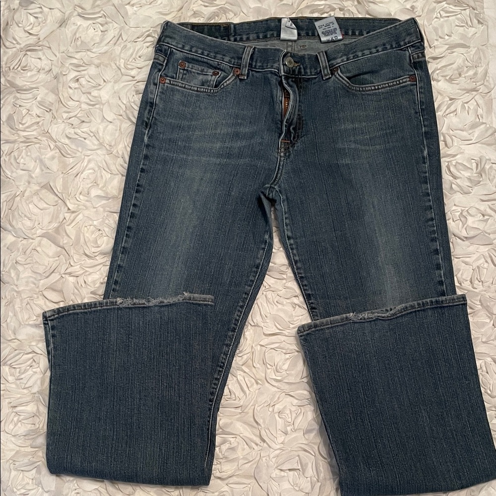 Lucky Brand Women's Flare Leg Jeans in Dark Blue